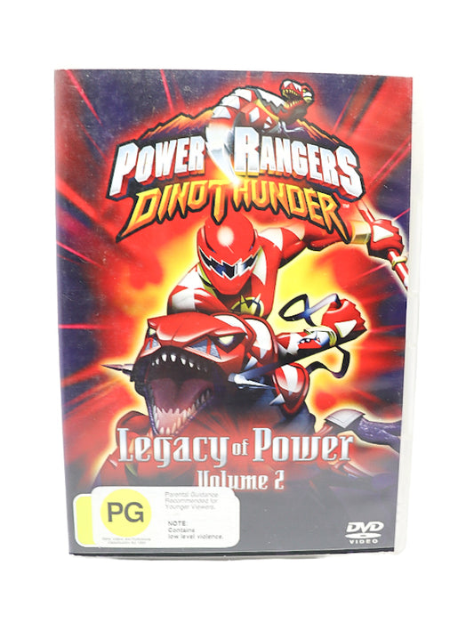 Power Rangers Dino Thunder legacy of power volume 2 DVD