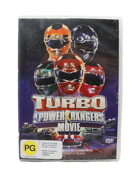 Power Rangers Turbo Power Rangers Movie DVD