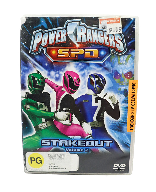 Power Rangers SPD stakeout volume 2 DVD