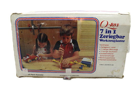 1970s Q-toys 7 in 2 tool truck