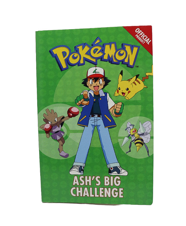 Pokemon Ash's big challenge novel book