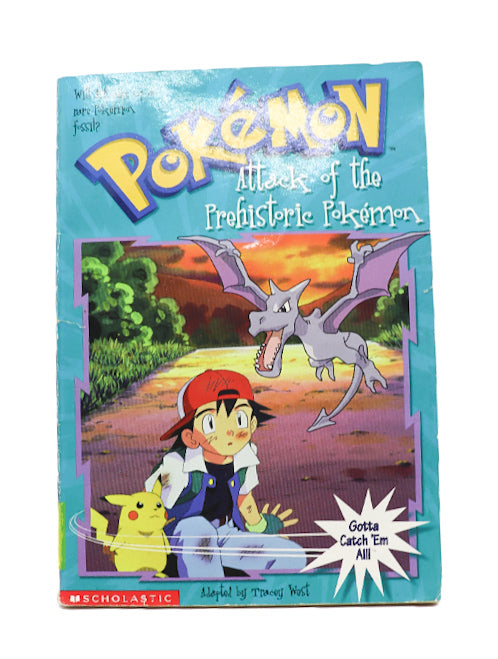 Pokemon attack of the prehistoric pokemon novel book