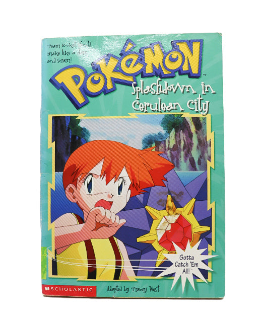 Pokemon Showdown in Cerulean city novel book