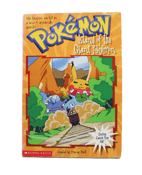 Pokemon Island of the giant pokemon novel book