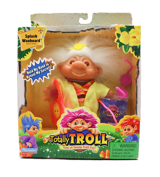 2001 Playmates Dam Totally Trolls Splash Waxboard