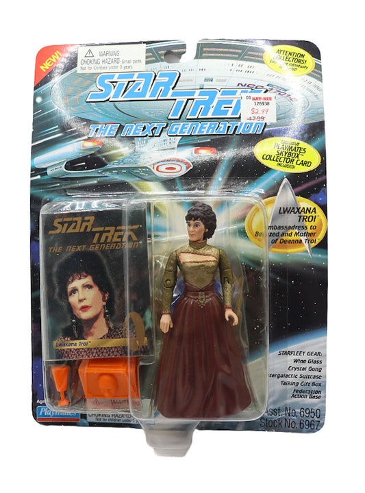 1993 Playmates Star Trek the next generation Counselor Lwaxana Troi