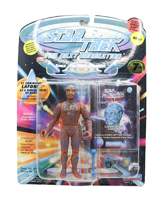 1993 Playmates Star Trek The Next Generation Lt Commander La Forge as a Tarchannan III Alien