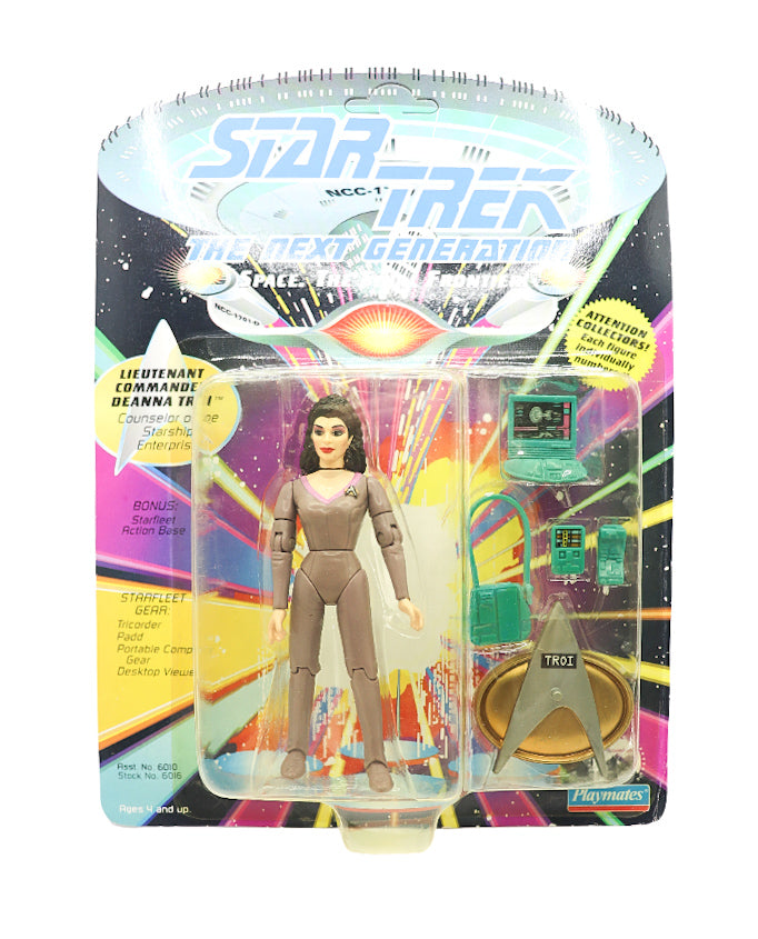 1992 Playmates Star Trek The Next Generation Lieutenant Commander Deanna Troi