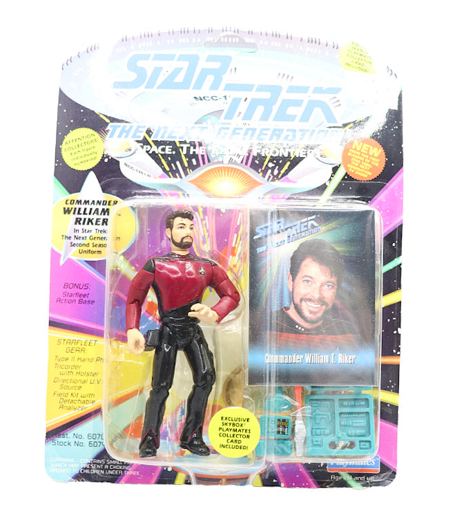 1993 Playmates Star Trek The Next Generation Commander William Riker