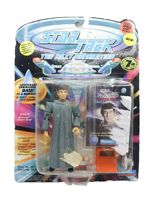 1994 Playmates Star Trek The Next Generation Lieutenant Commander Data as a Romulan