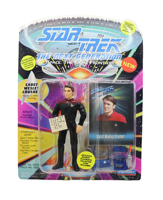 1993 Playmates Star Trek The Next Generation Cadet Wesley Crusher