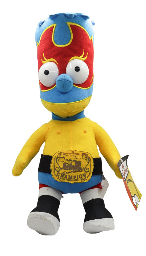 The Simpsons - large Bart Simpson wrestler plush