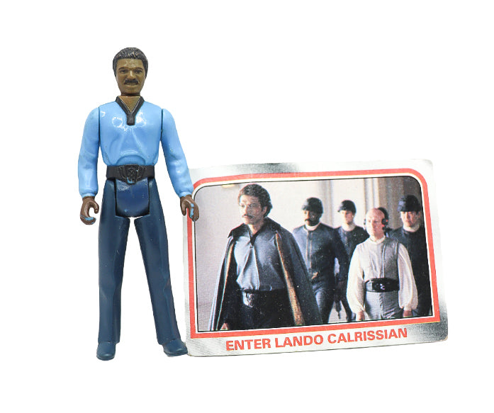 1990 Star Wars Lando Calrissian Figure with card