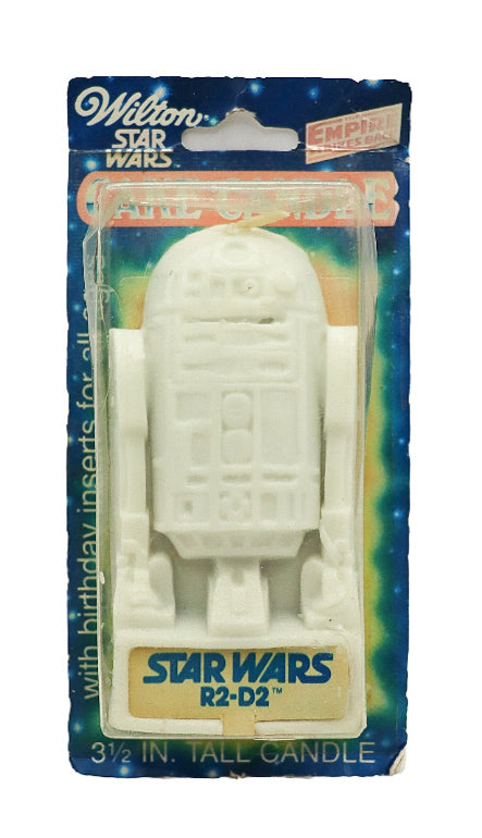 1980 Wilton Star Wars cake candle R2-D2