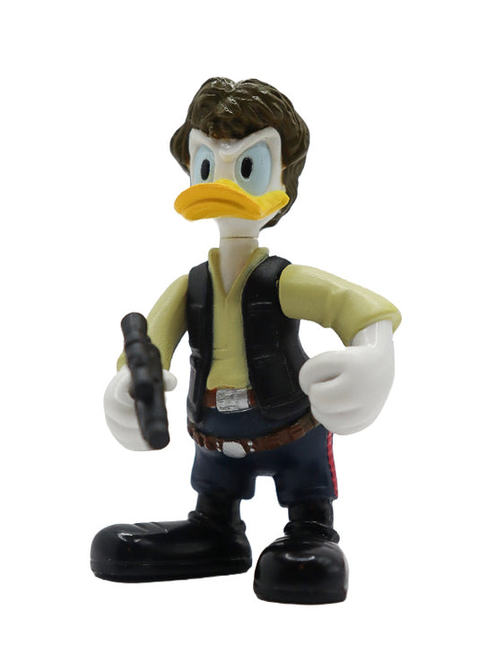 2007 Hasbro Disney Star Wars Donald Duck as Han Solo figure