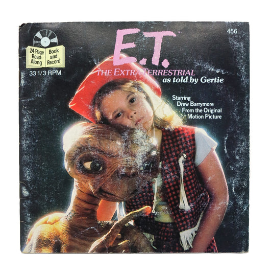 E.T the Extraterrestrial book & record