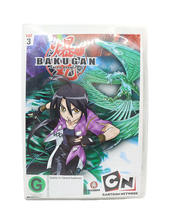 Bakugan battle brawler vol 3 DVD