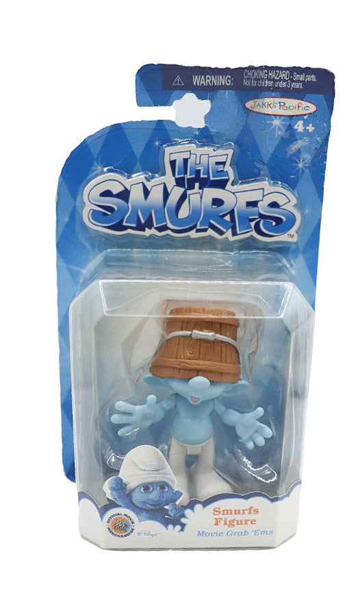 2011 Jakks Pacific The Smurfs movie grab 'ems figure