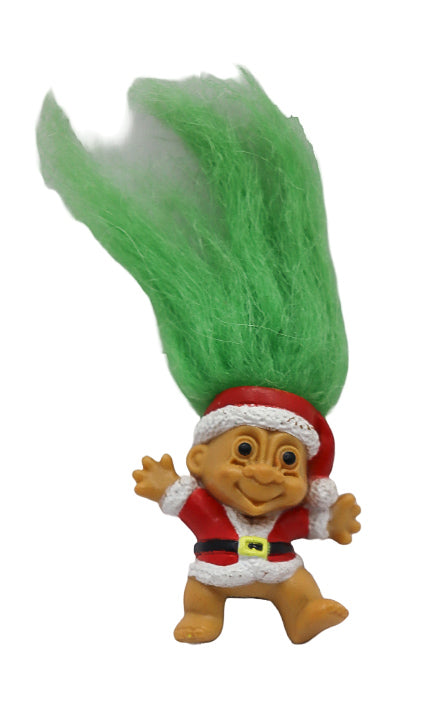 Troll Christmas pin