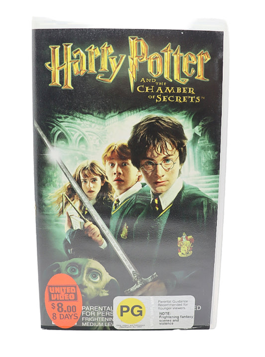 Harry Potter and the chamber of secrets VHS