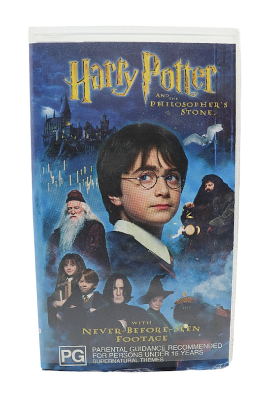 Harry Potter and the Philosopher's stone VHS