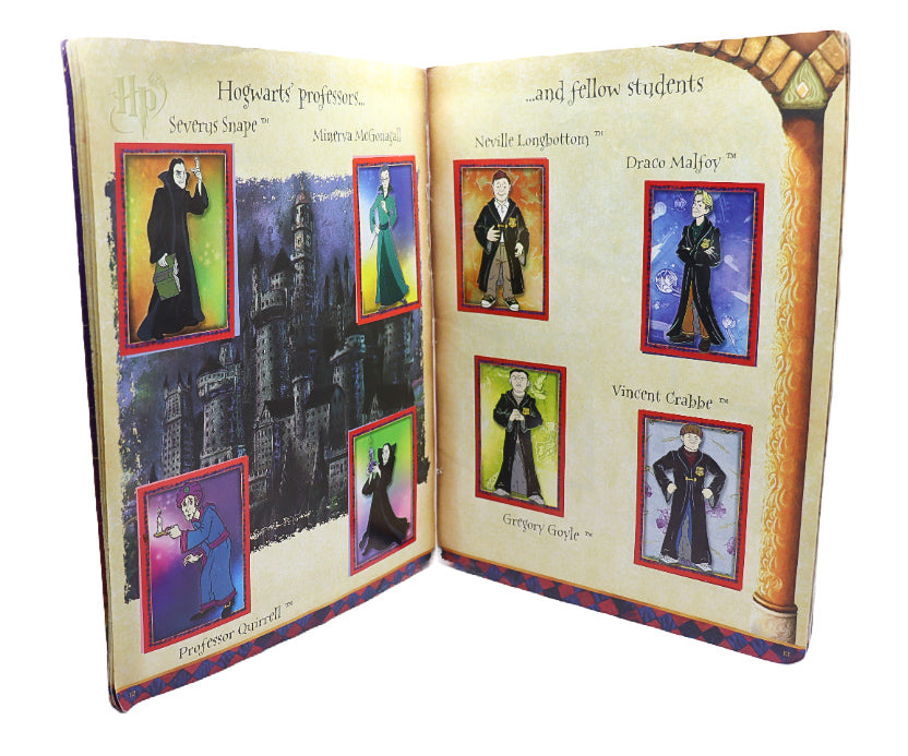 Harry Potter 2001 Panini Sticker album part filled