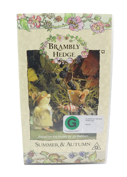 Brambly Hedge Summer & Autumn VHS