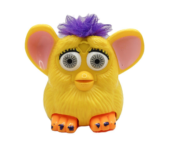 1998 McDonald's furby yellow & purple