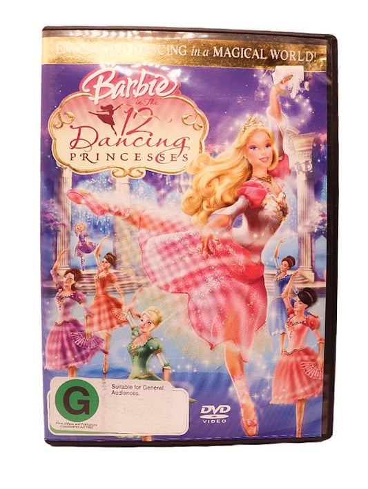 Barbie in the 12 Dancing Princesses DVD