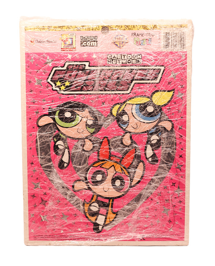 2000 Golden books Power Puff Girls frame tray puzzle