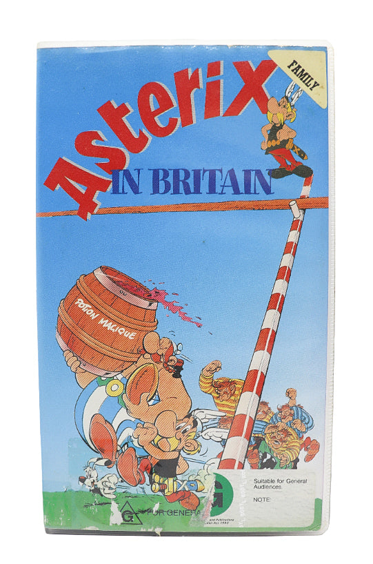 Asterix In Britain VHS