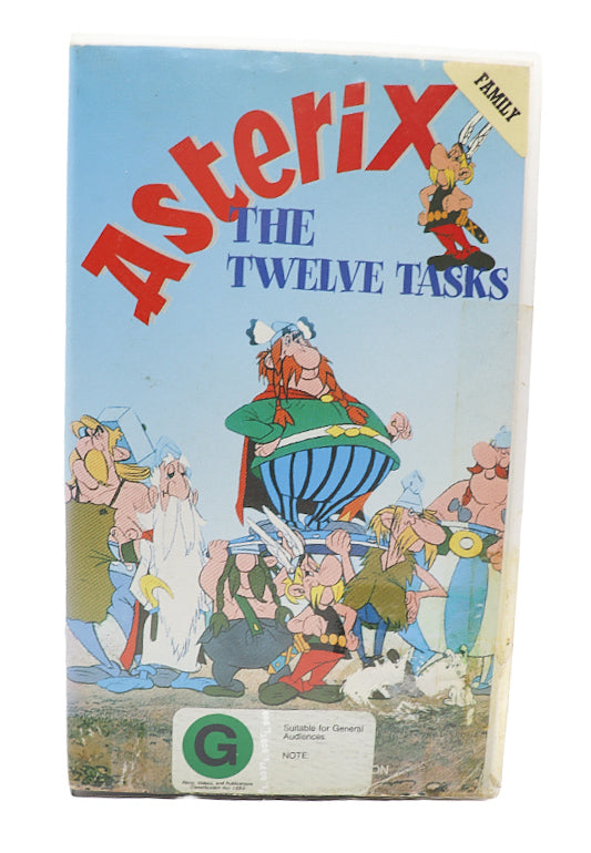 Asterix The Twelve Tasks VHS