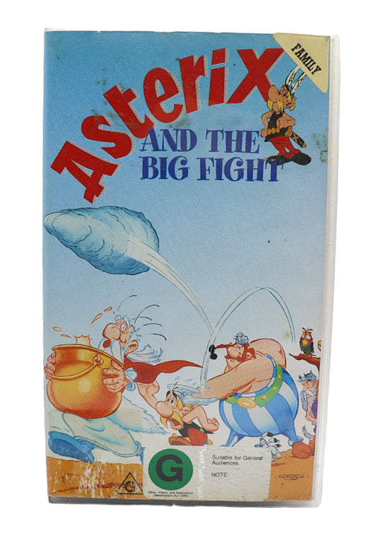 Asterix And The Big Fight VHS