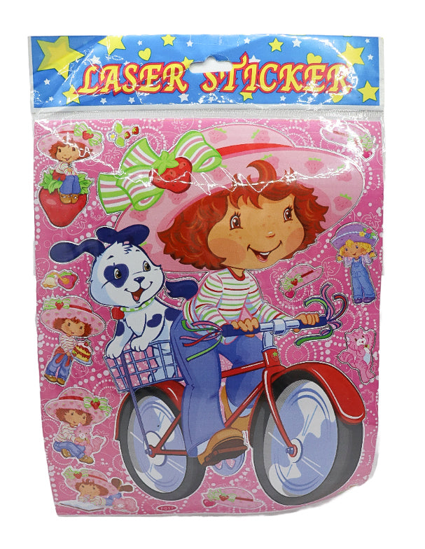 2004 Strawberry shortcake laser stickers