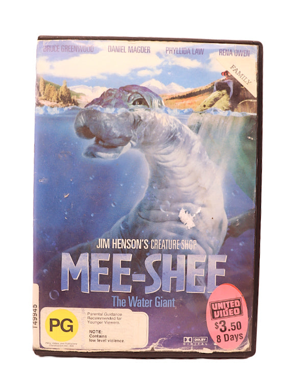 Jim Henson's creature shop Mee-Shee the water giant DVD