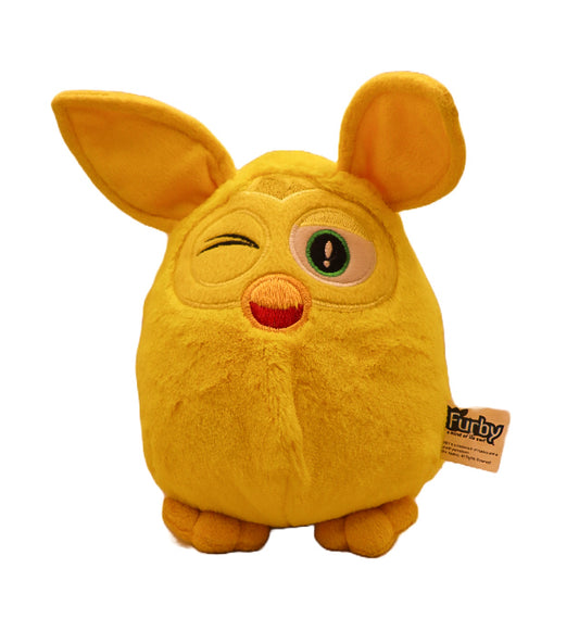 Yellow Hasbro Furby plush