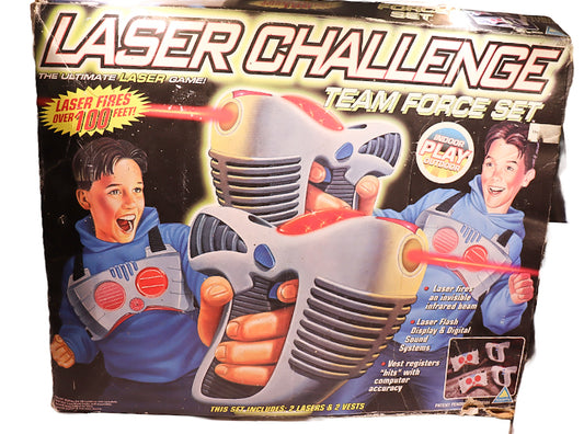 1996 ToyMax Laser Challenge team force set