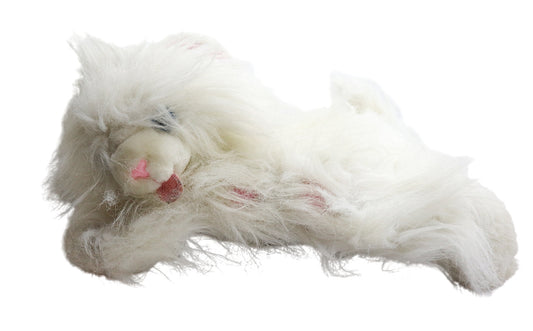 1980s Dakin white cat plush