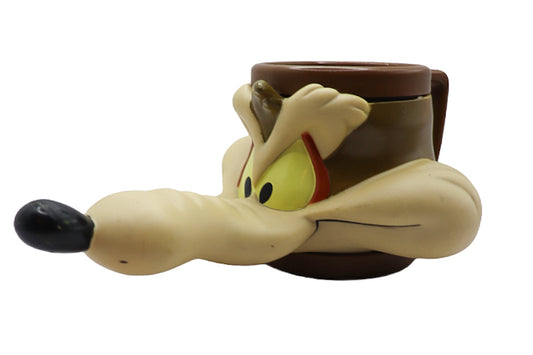 1992 Warner Bros Looney Tunes Wile E. Coyote mug