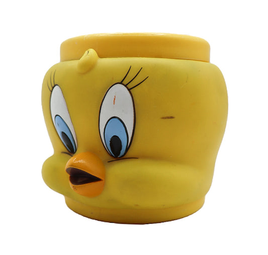 1992 Warner Bros Looney Tunes Tweety mug