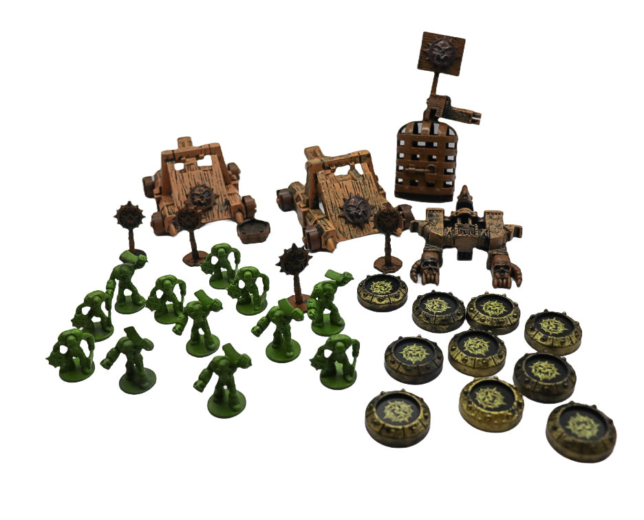 Moose enterprises Battleground crossbows and catapults Knight vs Orcs