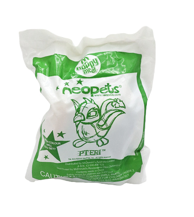 2004 McDonald's Neopets Pteri sealed