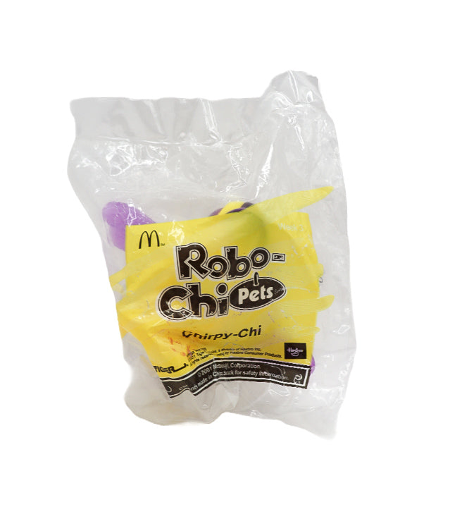 2001 McDonald's Robo-Chi pets Chirpy-Chi yellow