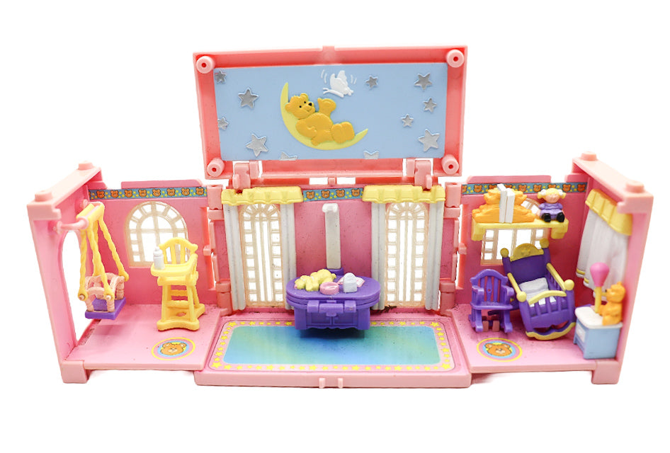 1999 Polly Pocket Dream builders deluxe mansion Nursery