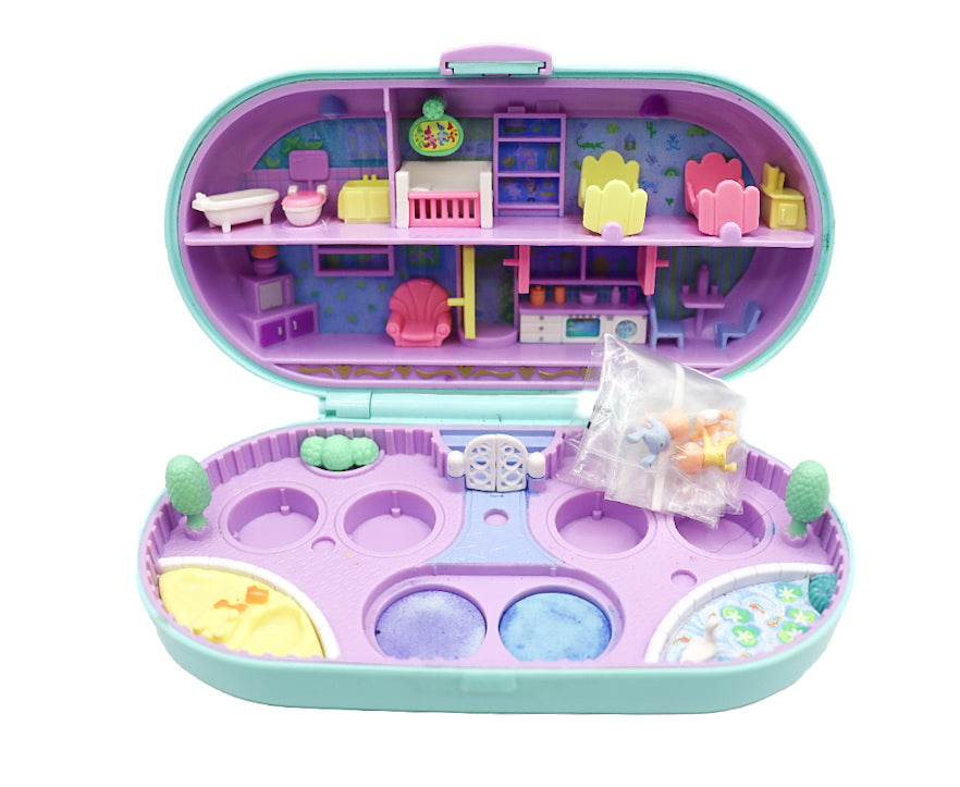 1992 Polly Pocket babysitting stamper