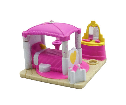 1995 Galoob my pretty dollhouse swan castle furniture bed
