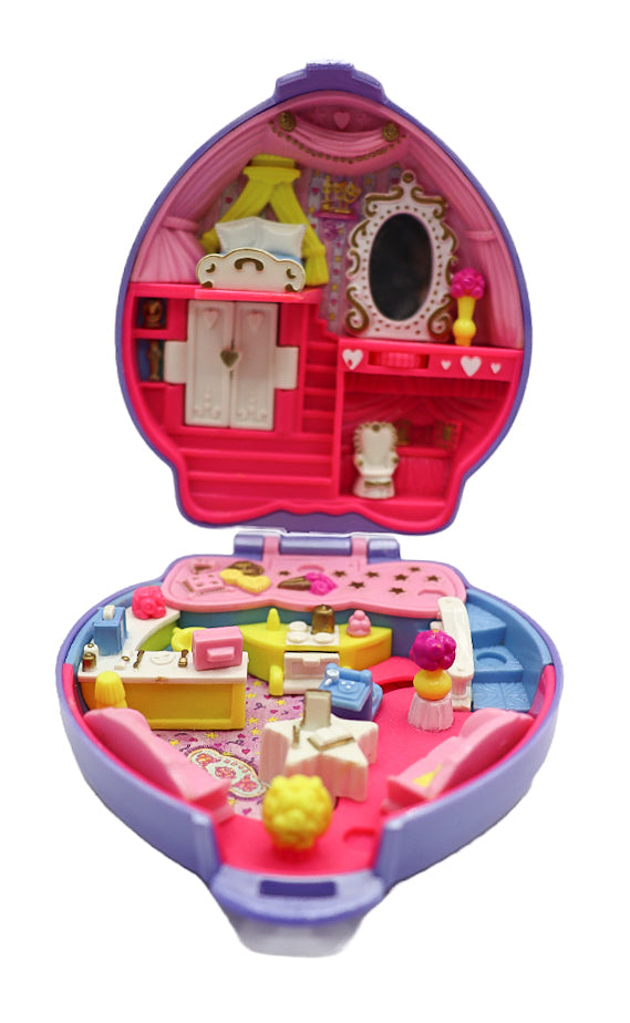 1995 Blue Bird Polly Pocket super star happenin' hair