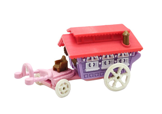 1995 Bluebird Polly pocket circus wagon