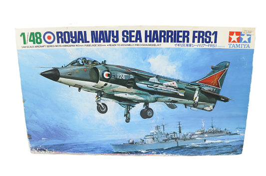 Royal Navy Sea Harrier FRS1 Tamiya model kit