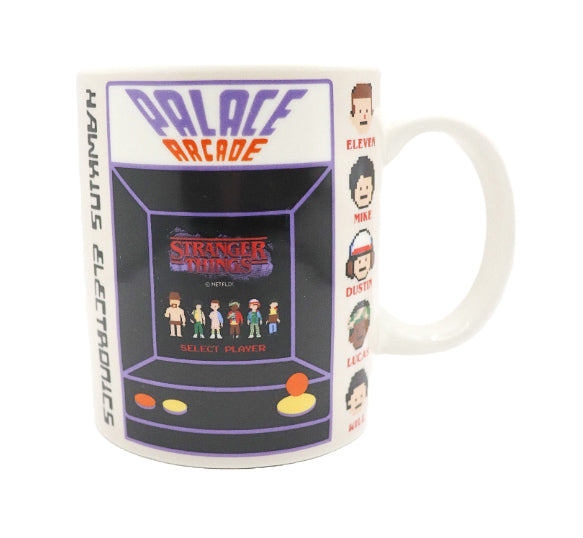 Stranger Things Palace Arcade mug